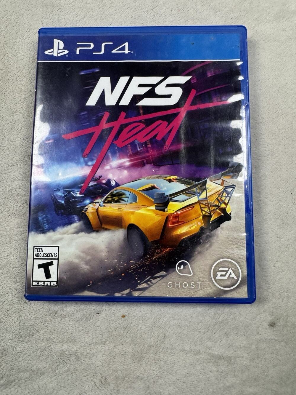 Need for Speed Heat PS4 PlayStation 4 EA Racing Game Complete w/ Case